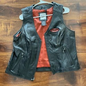 Harley Davidson Vintage XL Leather vest